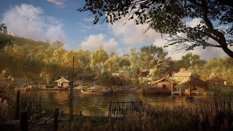 Assassin's Creed Valhalla Siedlung Bau Häuser