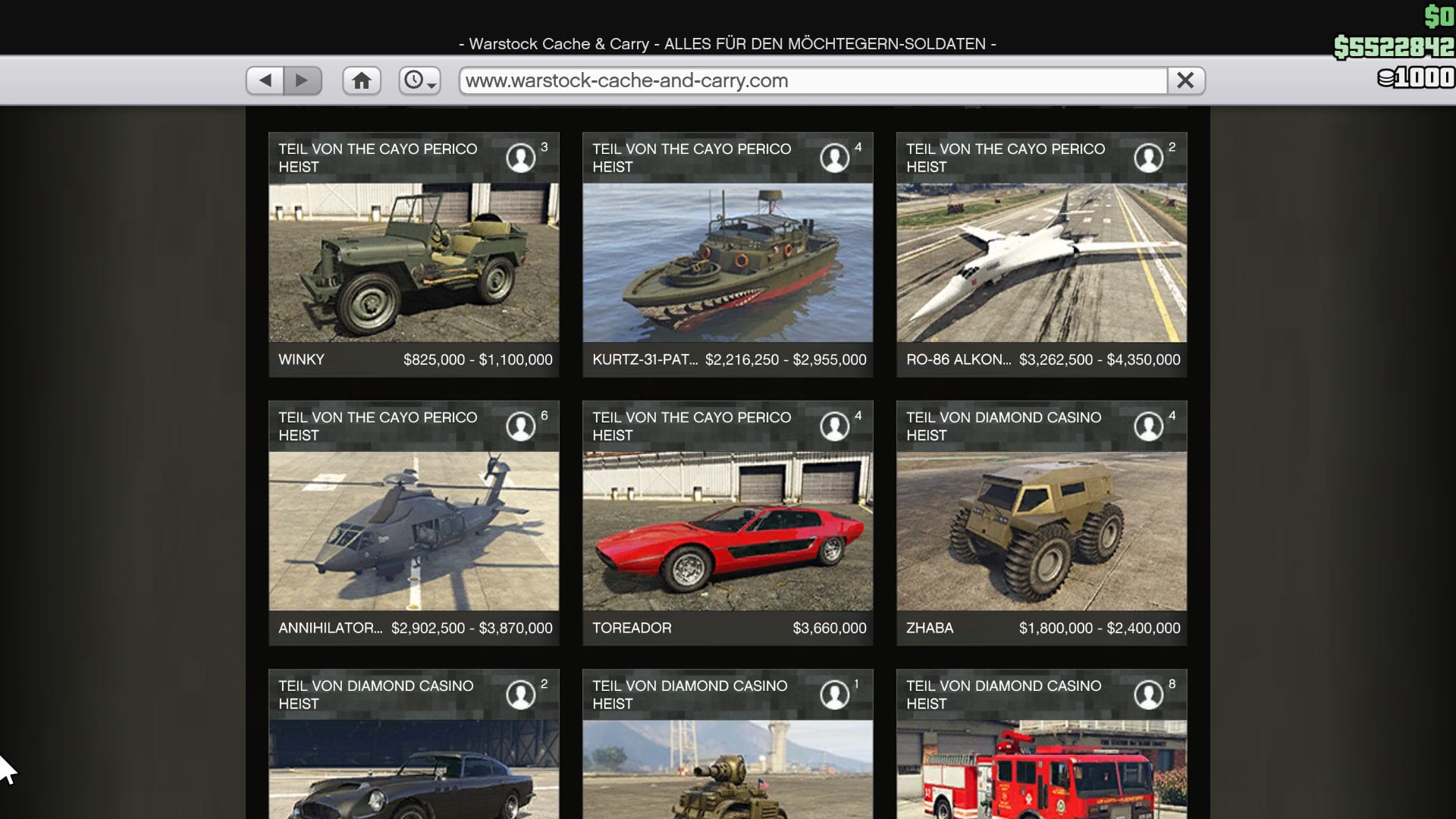 GTA Online - Warstock Cache and Carry