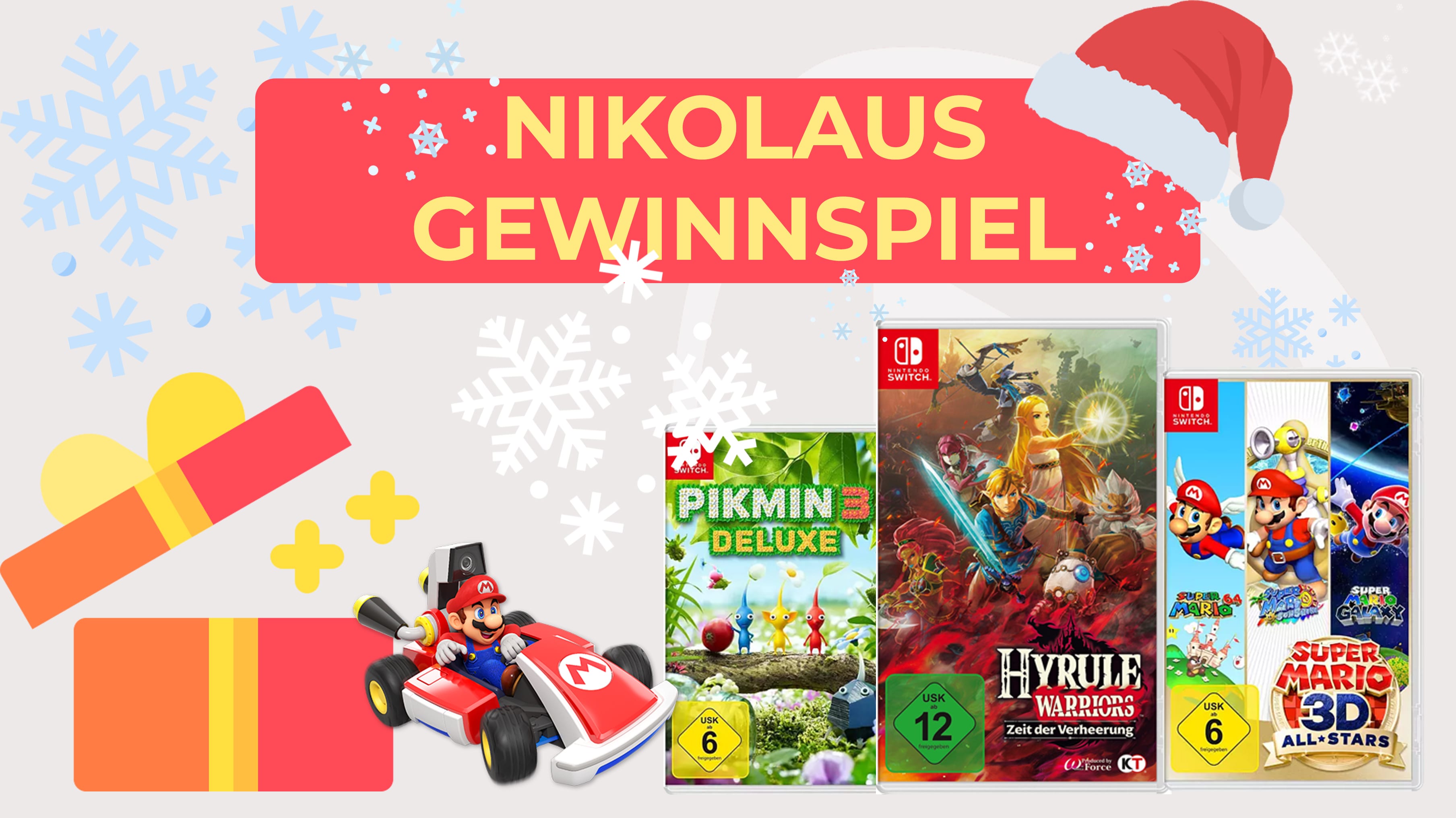 Gewinnspiel Nintendo PlayCentral Mario Kart Live: Home Circuit