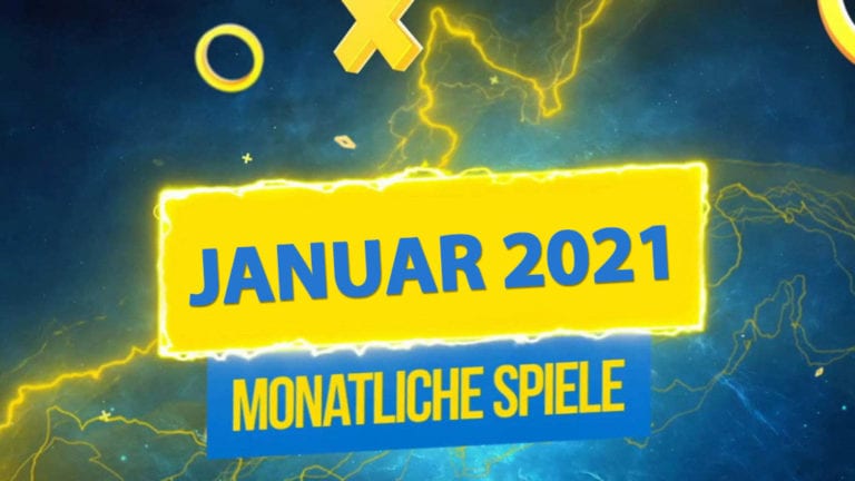 PS Plus Januar 2021 alle neuen Spiele