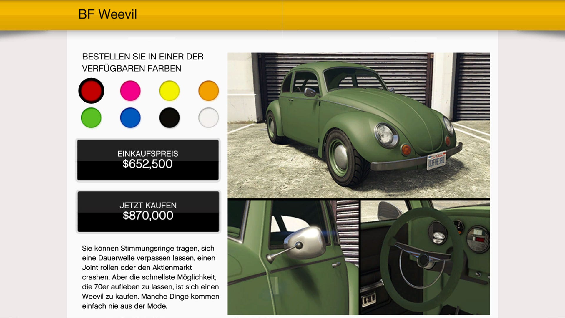 BF Weevil - GTA Online