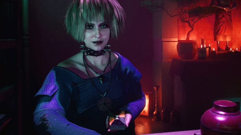 Cyberpunk 2077 Misty Tarotkarten Graffitis Fundort