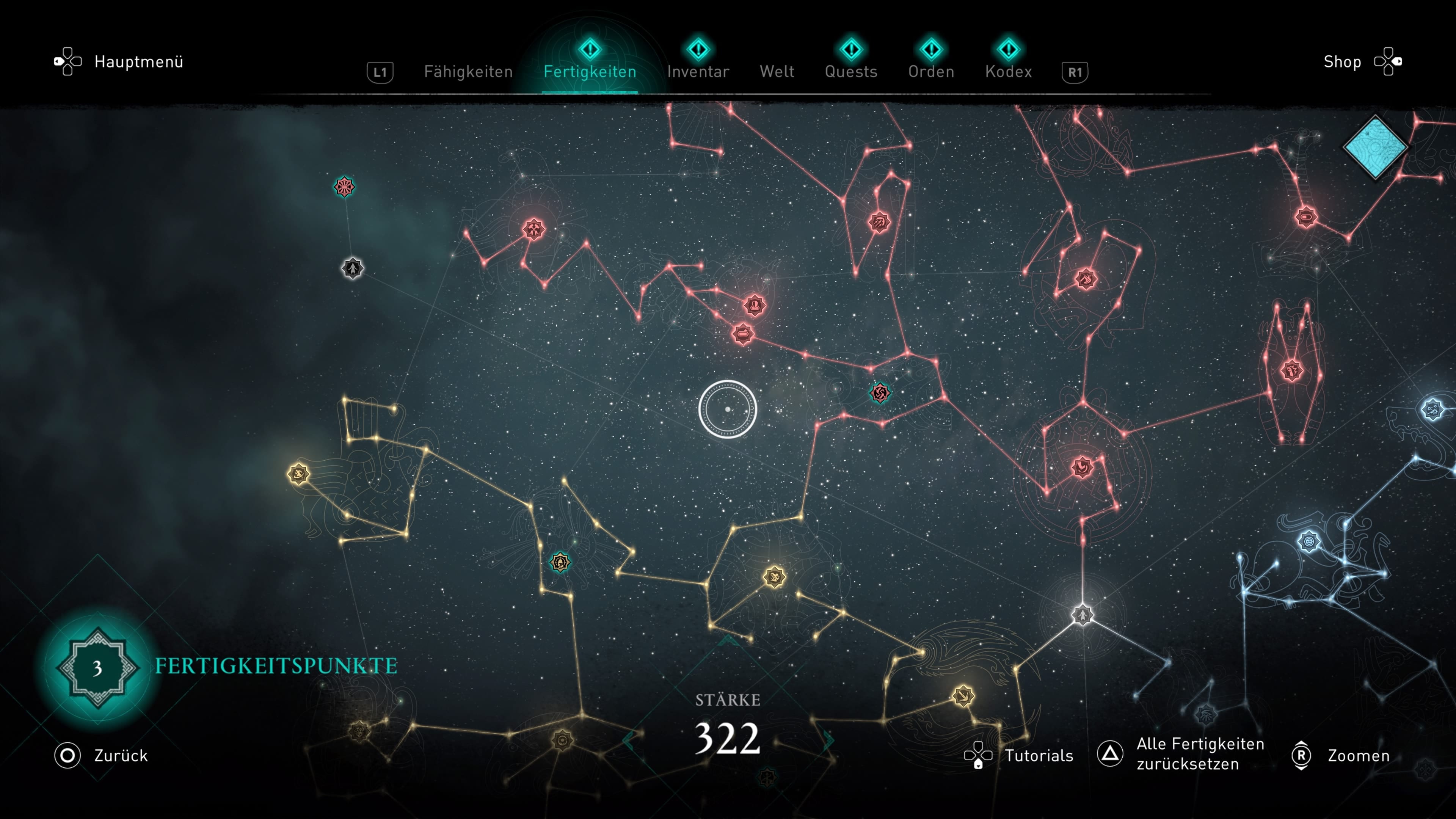 Assassin's Creed Valhalla Skilltree