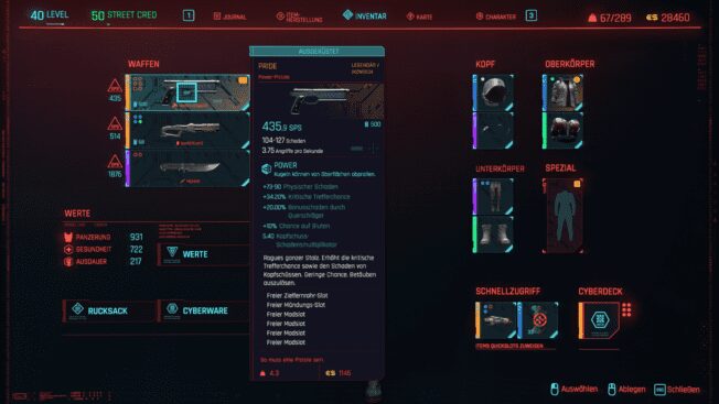 Cyberpunk 2077: Alle einzigartigen Waffen - Guide (Lösung)