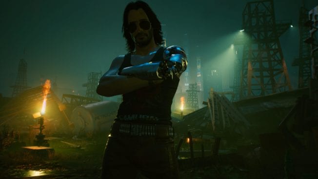 Johnny Silverhand in Cyberpunk 2077