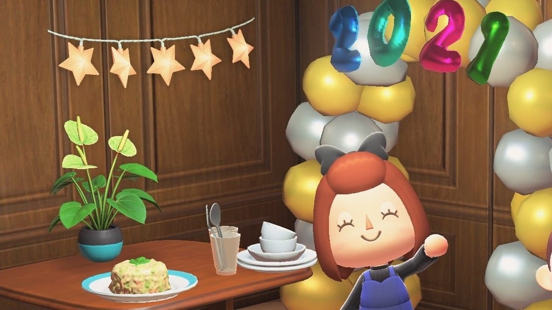 Animal Crossing New Horizons Neujahr Items