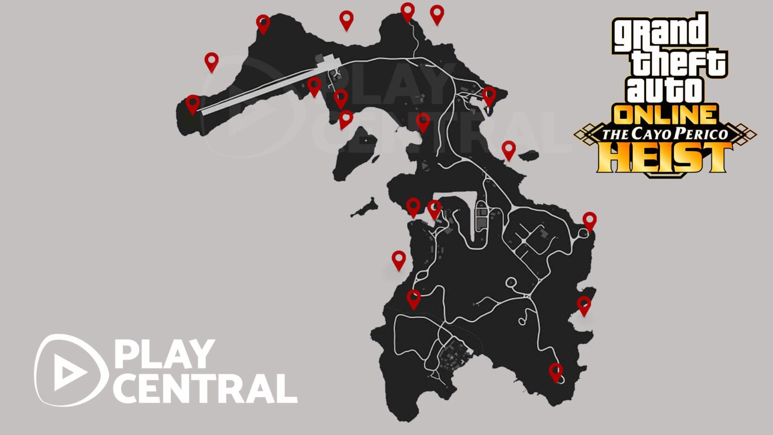 GTA Online: Alle Fundorte der Schatztruhen auf Cayo Perico (Guide)