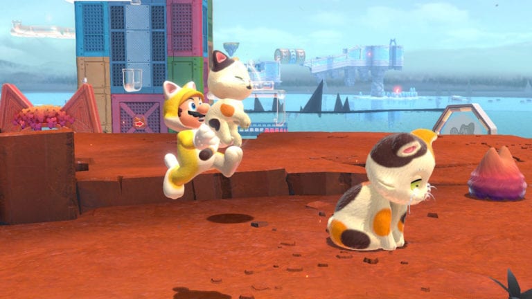 Super Mario 3D World Bowsers Fury Katzen Cats