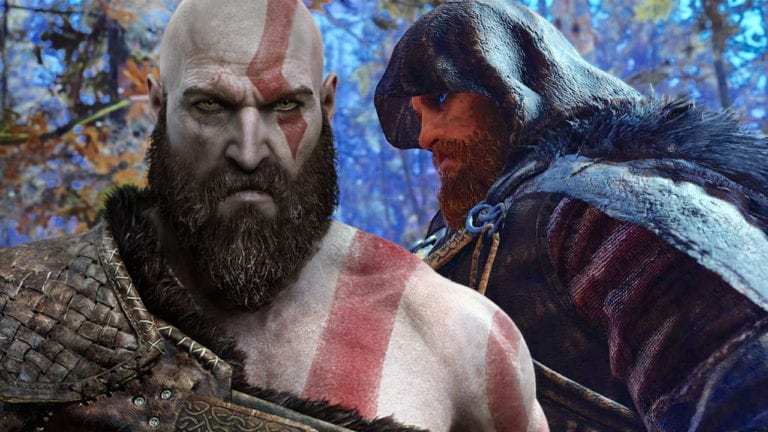 God of War Ragnarök Kratos Thor