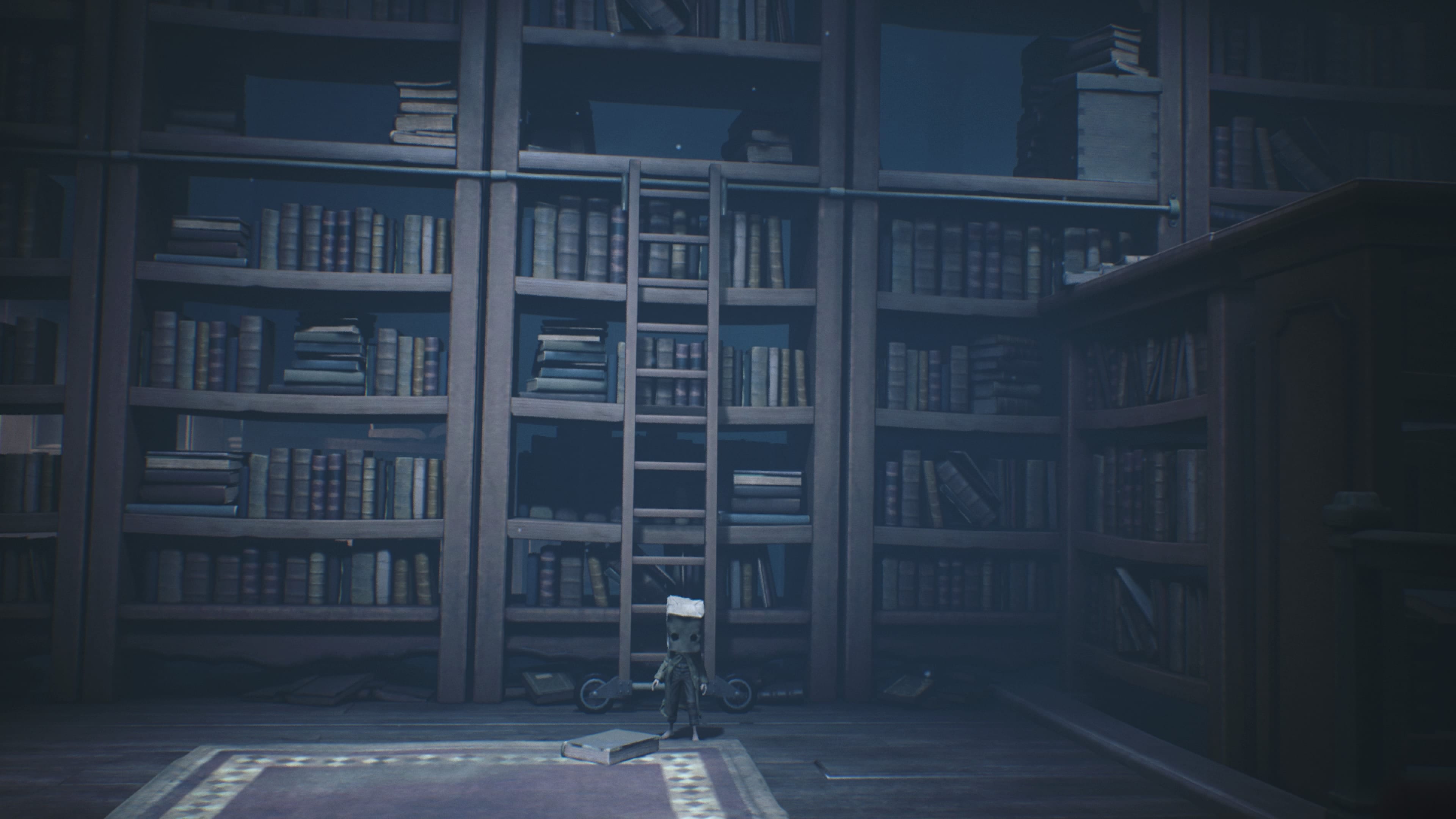 Little Nightmares 2 Hut Bibliothek Schule