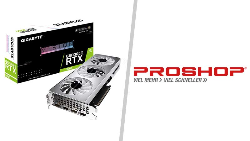 Gigabyte RTX 3060 im Proshop kaufen