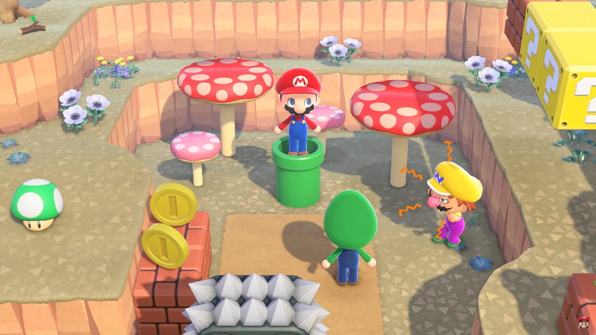 Animal Crossing ACNH Super Mario Bros.