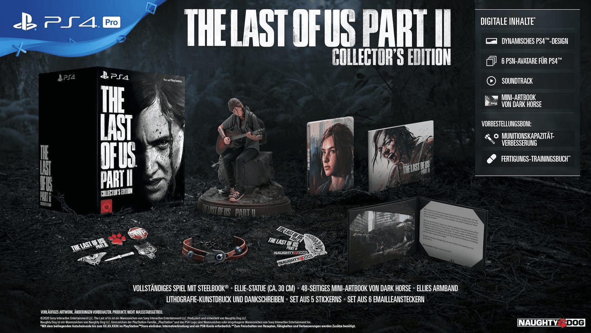 The Last of Us 2 Giveaway Merchandise Collector's Edition