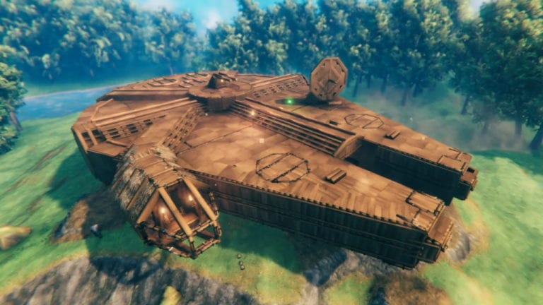 Valheim Millennium Falcon