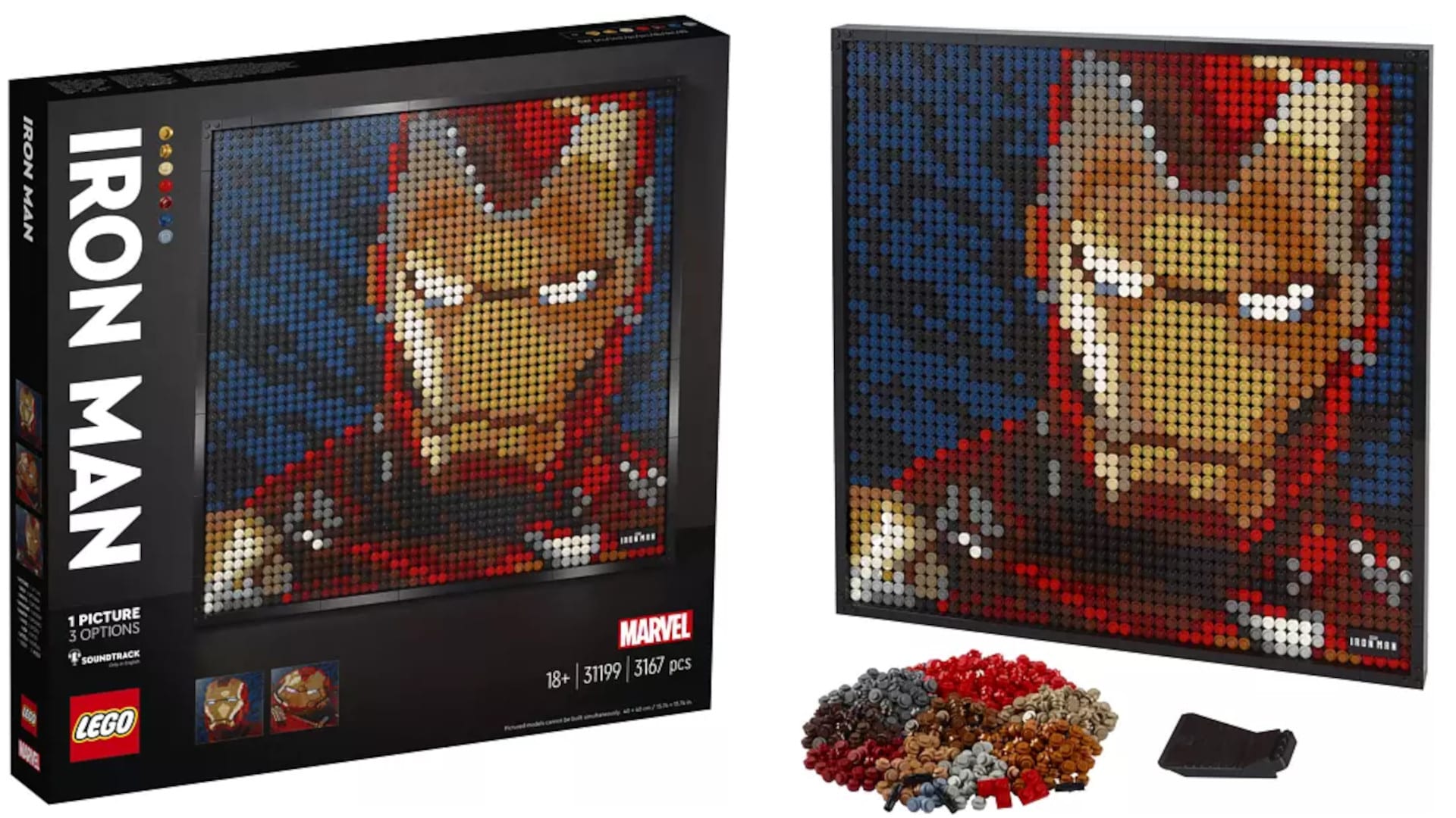 LEGO Iron Man Kunstbild