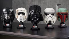 LEGO Star Wars - alle Helme Sammlung