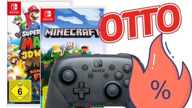 Nintendo Switch-Games günstiger bei Otto - sparen