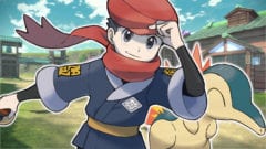 Pokémon Legends Arceus Legenden Protagonist Feurigel