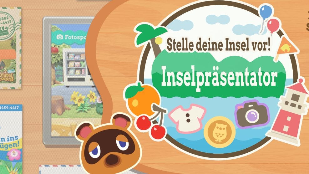 Animal Crossing New Horizons Inselpräsentator