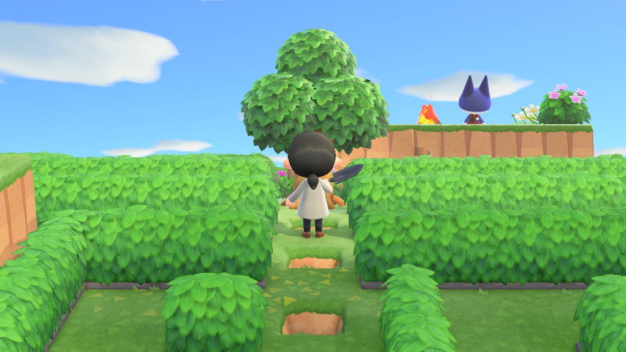 Animal Crossing New Horizons Labyrinth Lösung