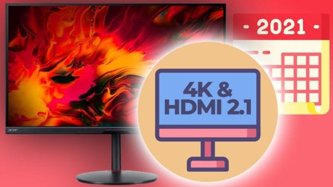 HDMI 2.1 Monitor 4K für PC und PS5