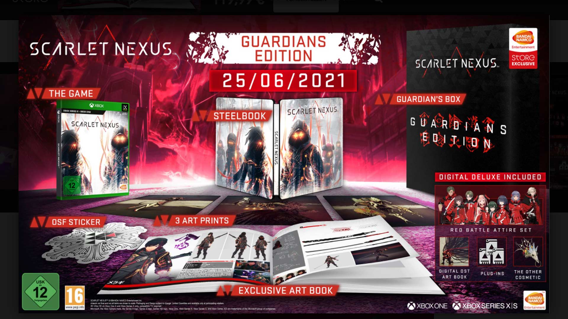 Scarlet Nexus - Guardians Edition
