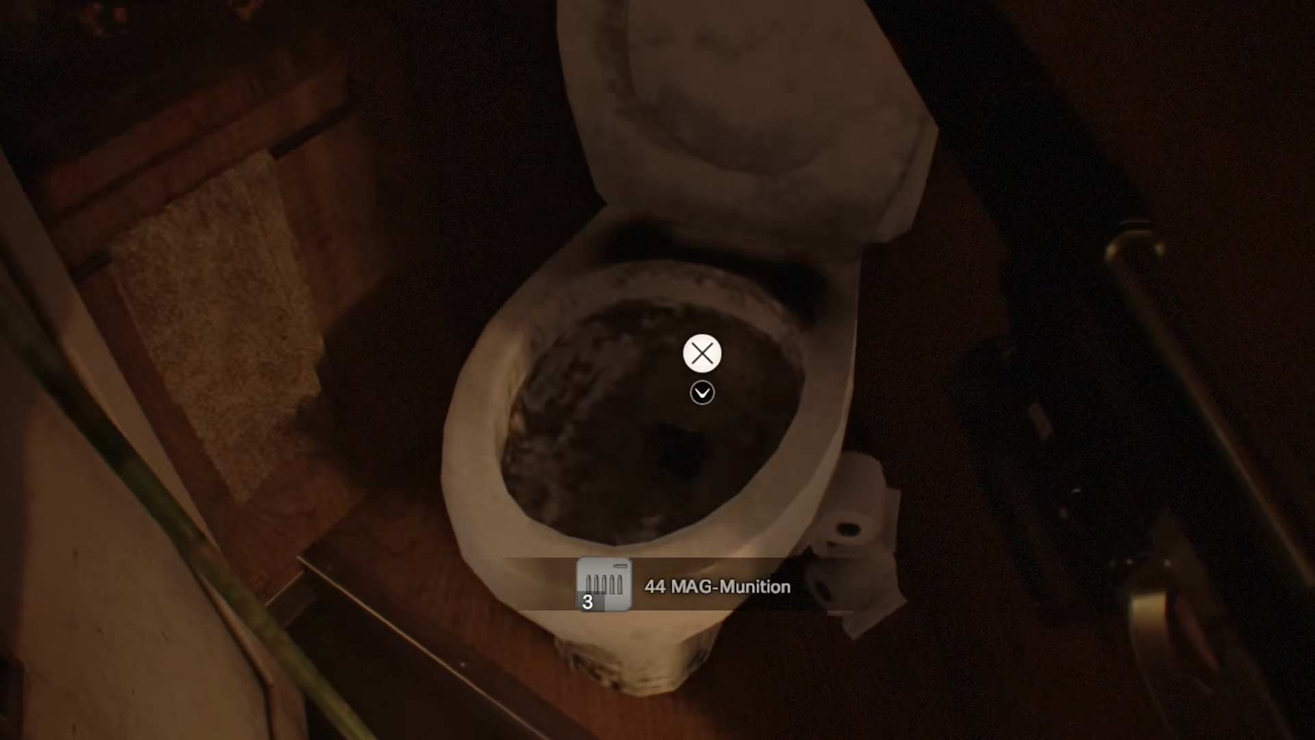 Schatzfoto auf dem Klo in Resident Evil 7