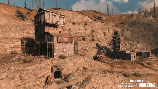 Old Mine in CoD Warzone Verdansk '84