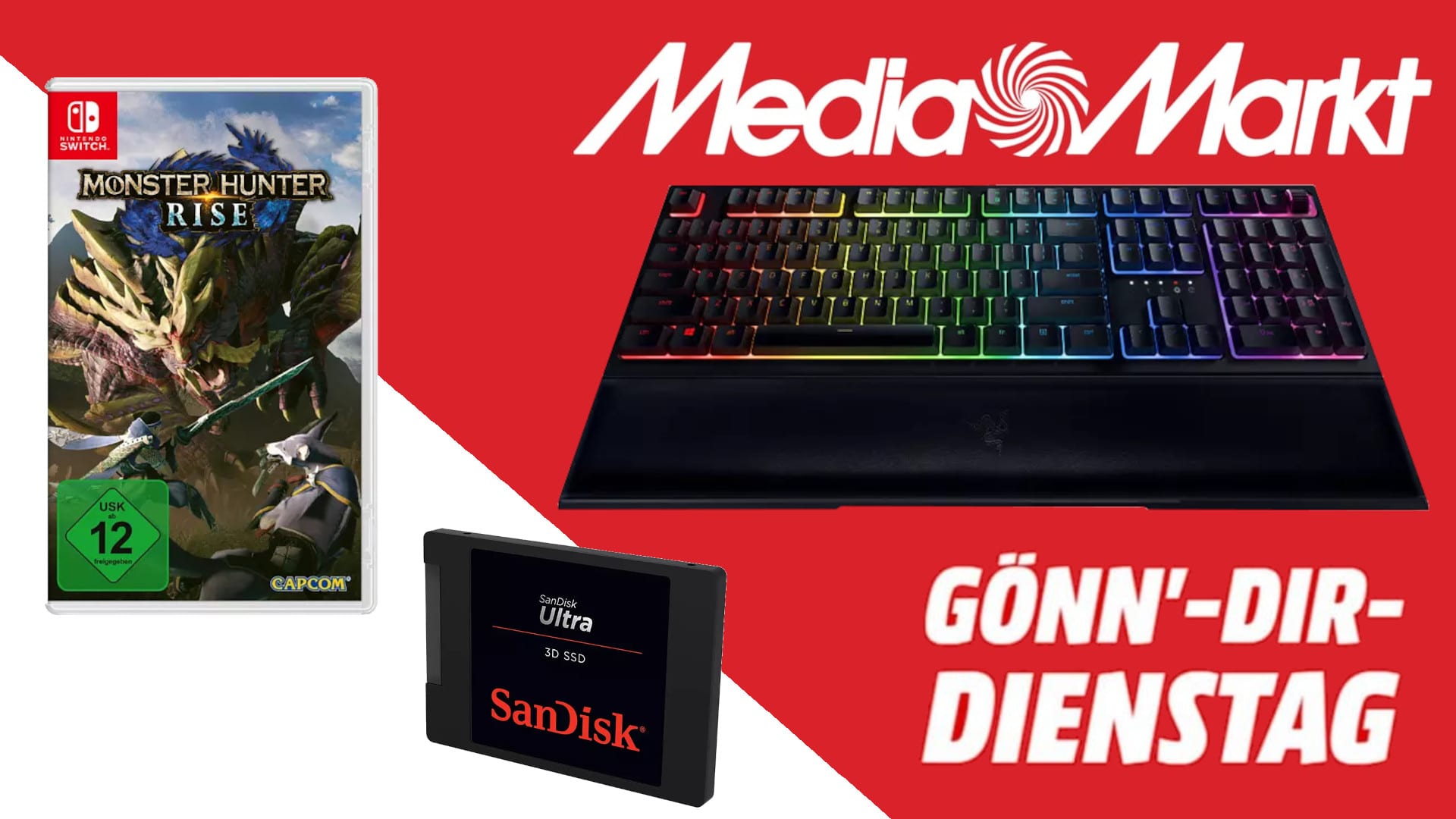 Gönn-dir-Dienstag bei MediaMarkt: Spiele und Elektronik im Angebot!