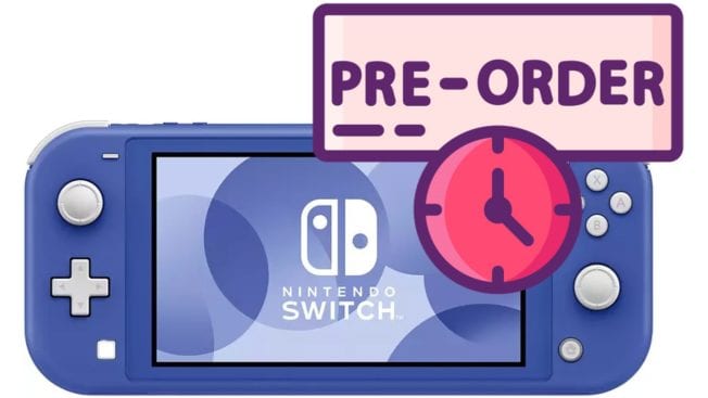 Nintendo Switch Lite Blau Vorbestellen Preorder