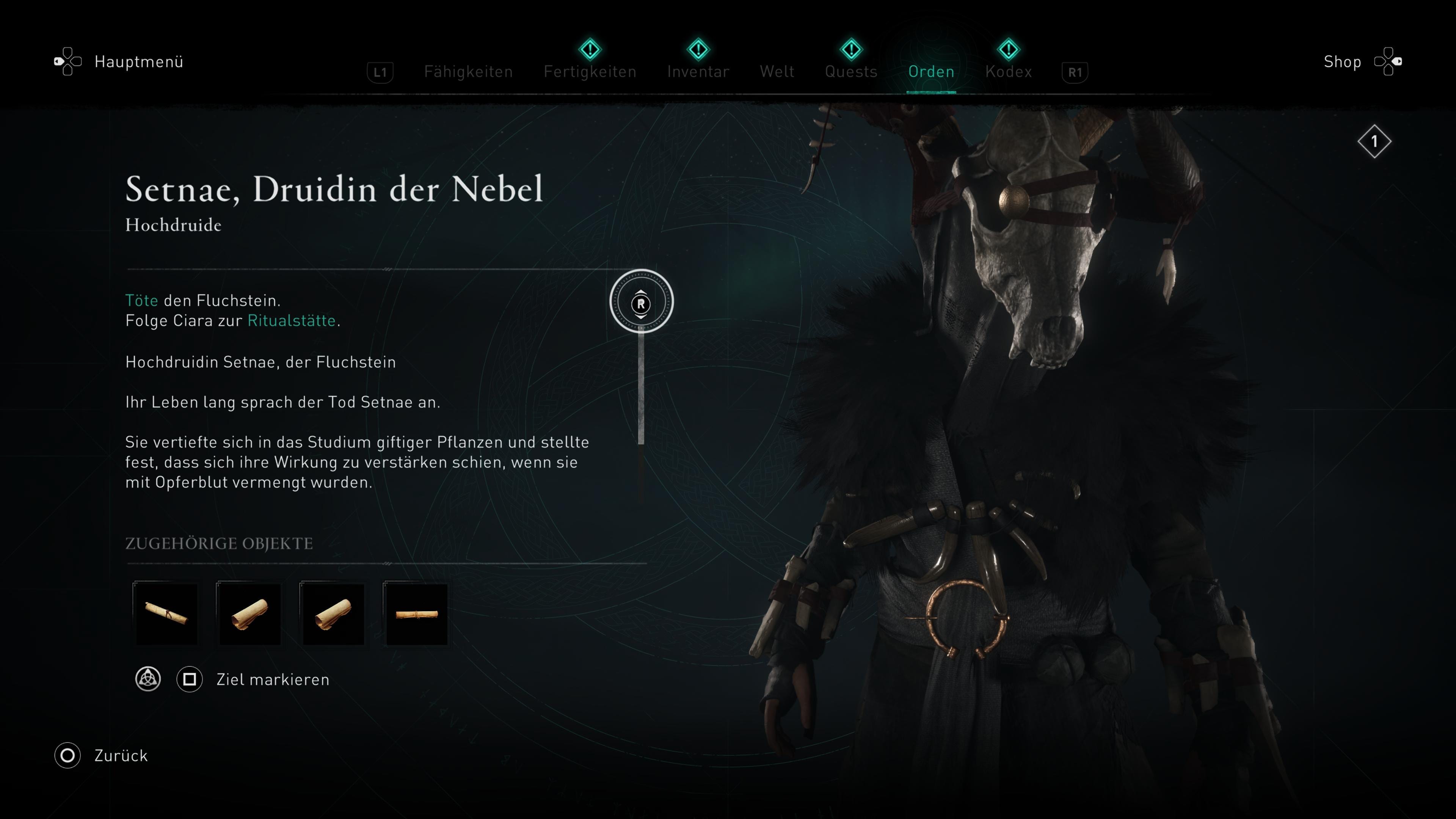 Assassin's Creed Valhalla Fluchstein Fundort