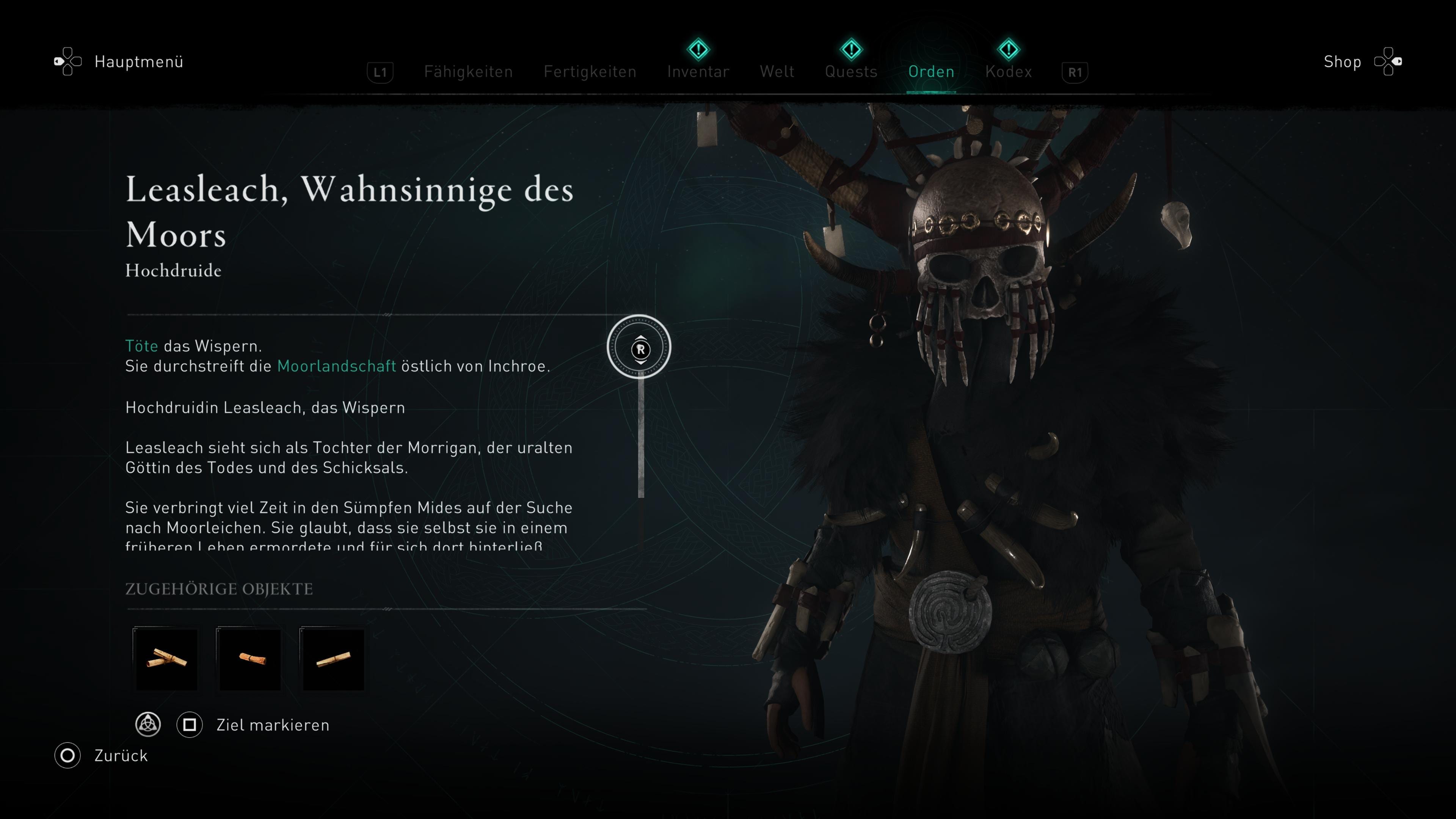 Assassin's Creed Valhalla: Alle Kinder der Danu mit Fundorten und Hinweisen  - Zorn der Druiden, image size:3840x2160