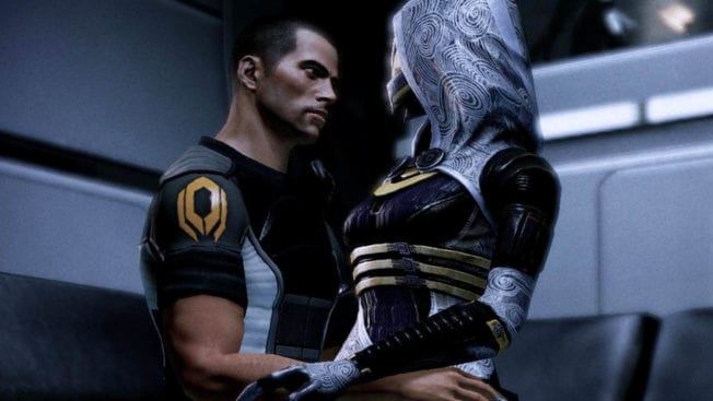 Mass Effect - Tali und Shepard - Romanze