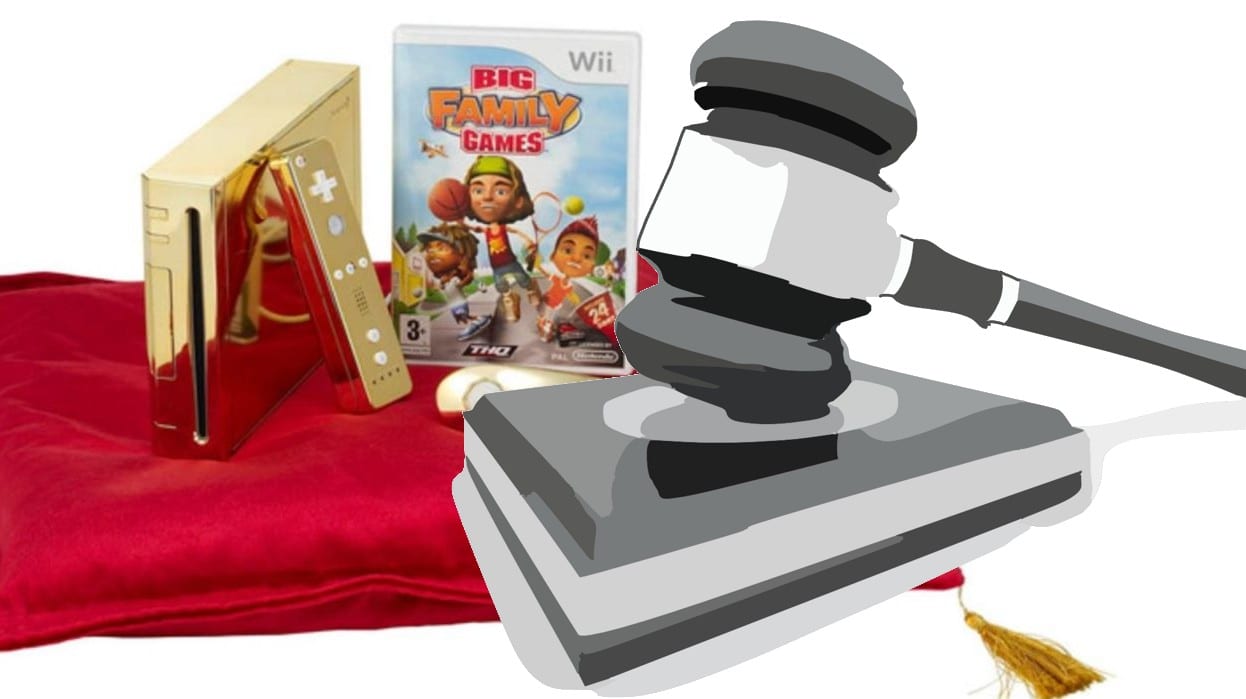 Goldene Wii der Königin