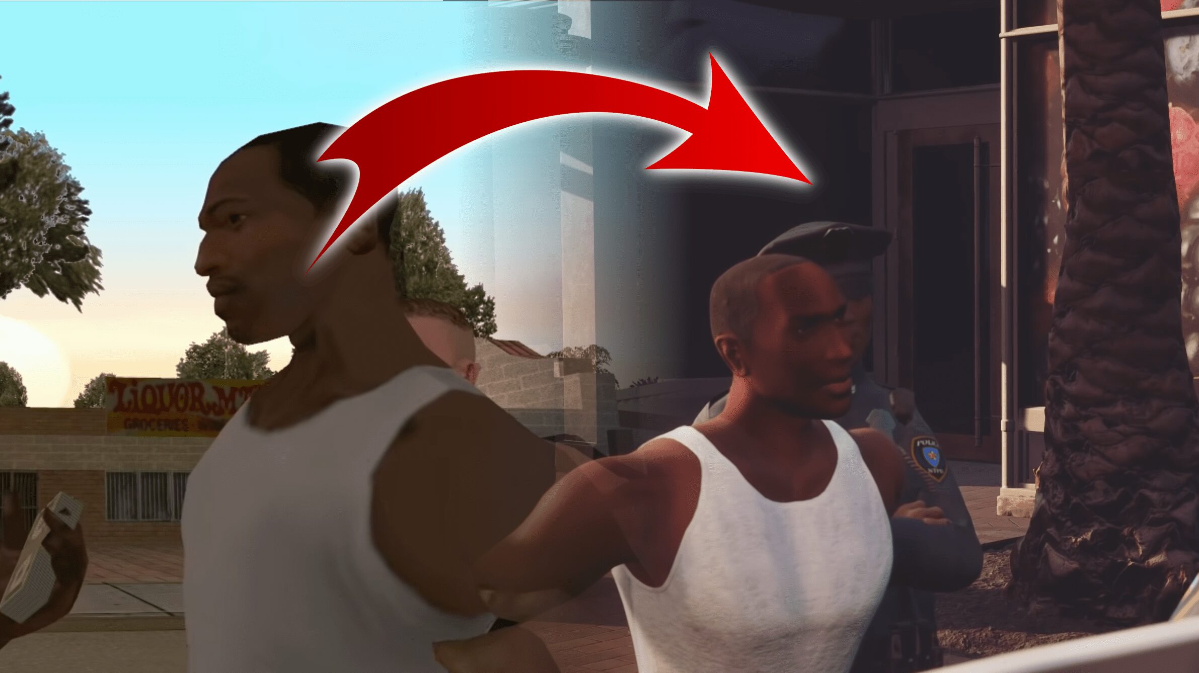 Ein Remake des GTA San ANdreas Intro