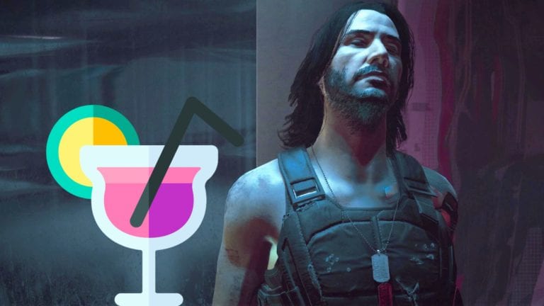 Cyberpunk 2077 Johnny Silverhand Cocktail