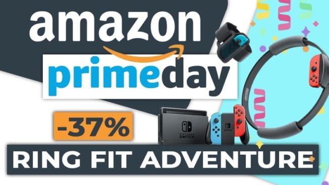 Nintendo Switch Ring Fit Adventure reduziert Prime Day 2021