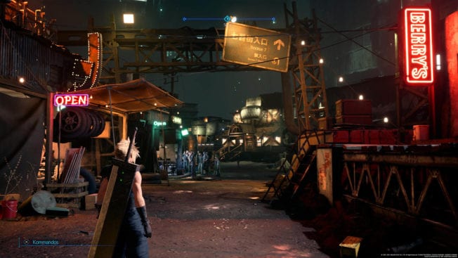 Final Fantasy 7 Remake Intergrade - Slums - Tech