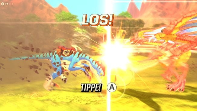 Monster Hunter Stories 2 - Quick-Time-Events