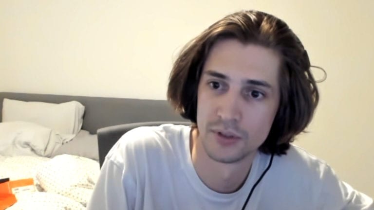 xQc Screenshot von Twitch