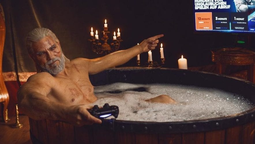 Twitch Hot Tub Witcher Maul Cosplay