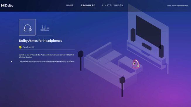 HS80 RGB Wireless: Corsairs neuestes Gaming-Headset mit Dolby Atmos