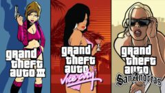 Grand Theft Auto GTA Remaster Collection Trilogy Definitive Edition