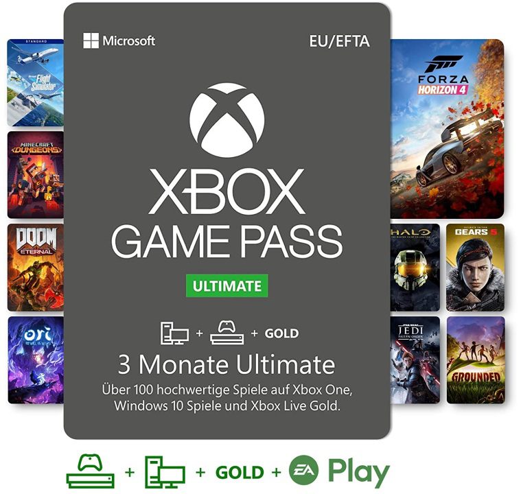 Xbox Game Pass Ultimate Prepaid-Karte