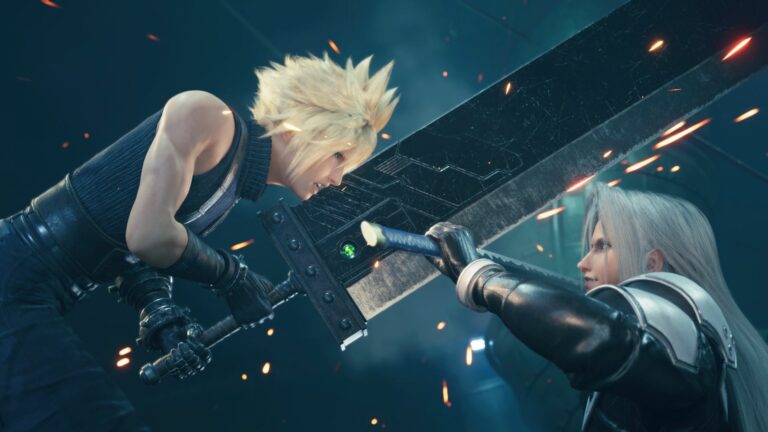 Cloud vs. Sephiroth in FF7 Remake