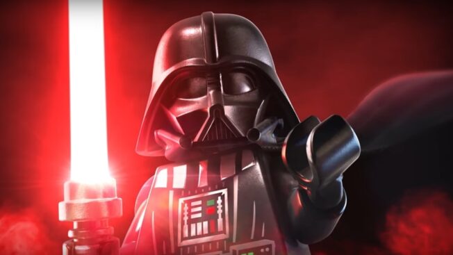 Lego Star Wars: The Skywalker Saga - Gameplay-Trailer Screenshot mit Darth Vader
