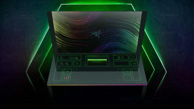 Razer hat auf der CES 2022 mit Project Sophia einen futuristischen Gaming-Tisch vorgestellt.