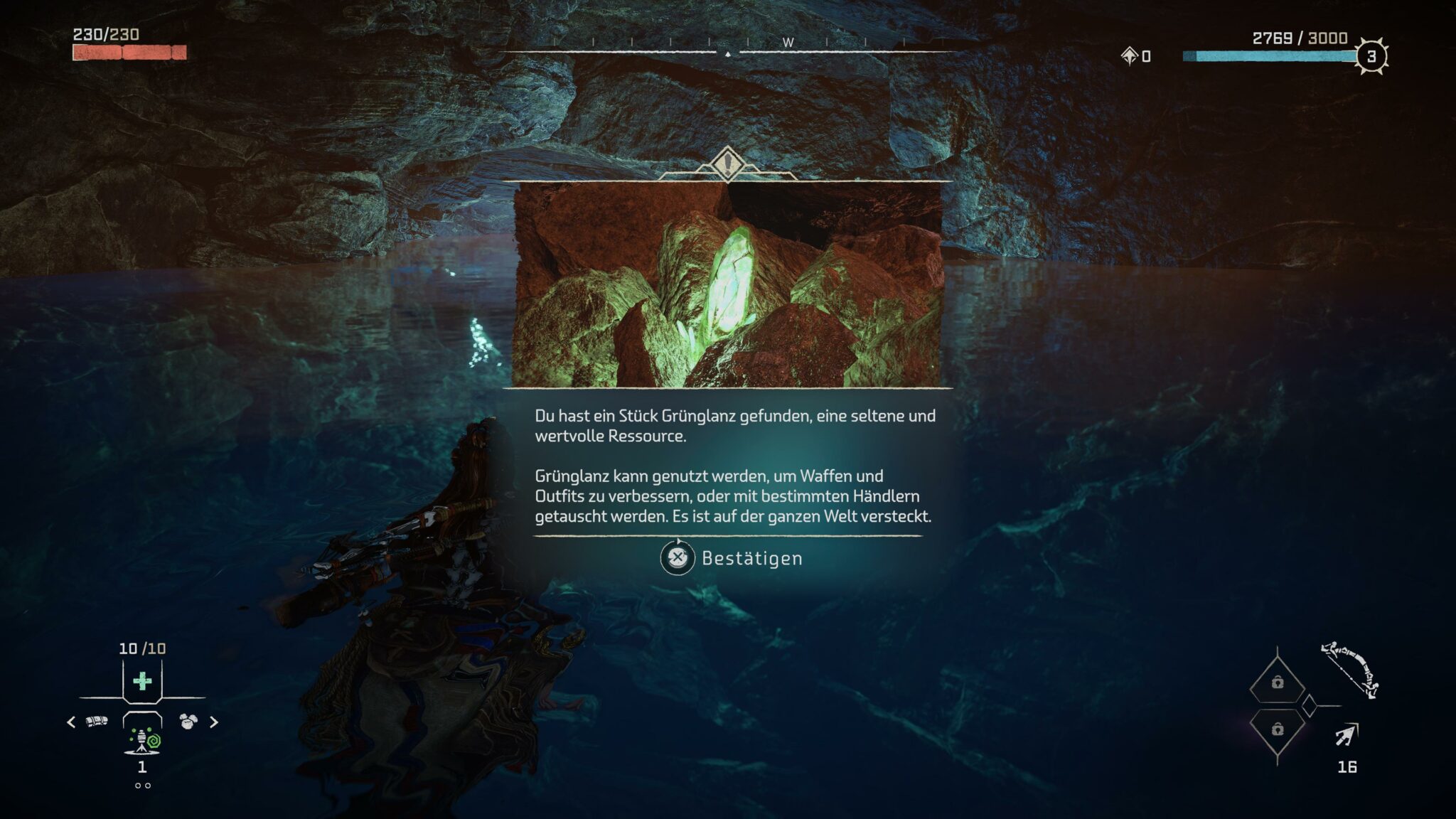 Horizon Forbidden West Was ist Grünglanz und wo kann ich es finden?