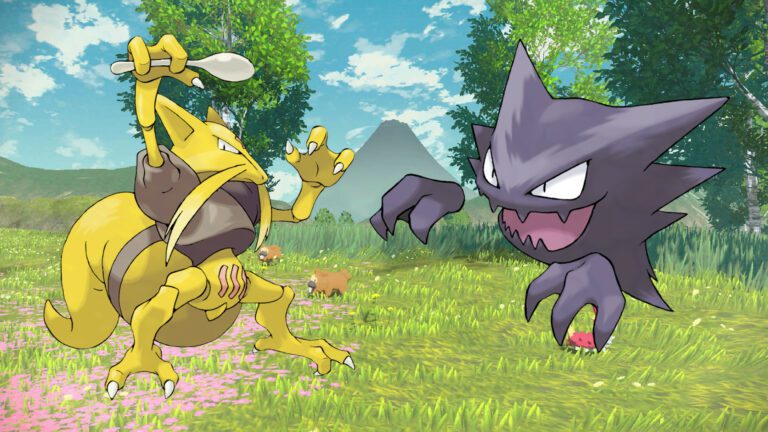 Pokémon Legenden Arceus Kadabra und Alpollo