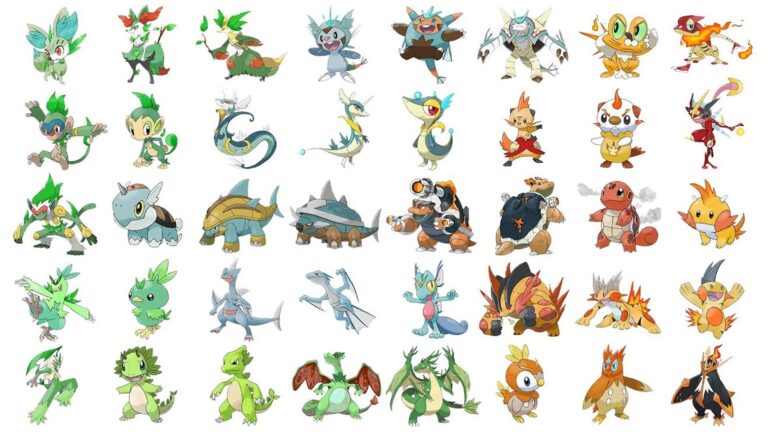 Pokémon Type Swap Starter by Shin Art